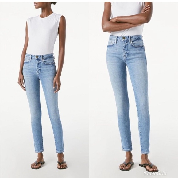 NWT Revolve Frame Le One Skinny Midrise Jeans in Caspio Size 2 (29-34) - Picture 2 of 16